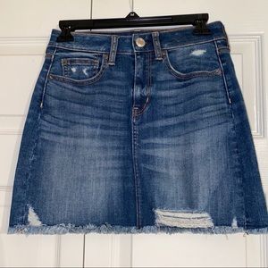 American Eagle Denim Jean Skirt